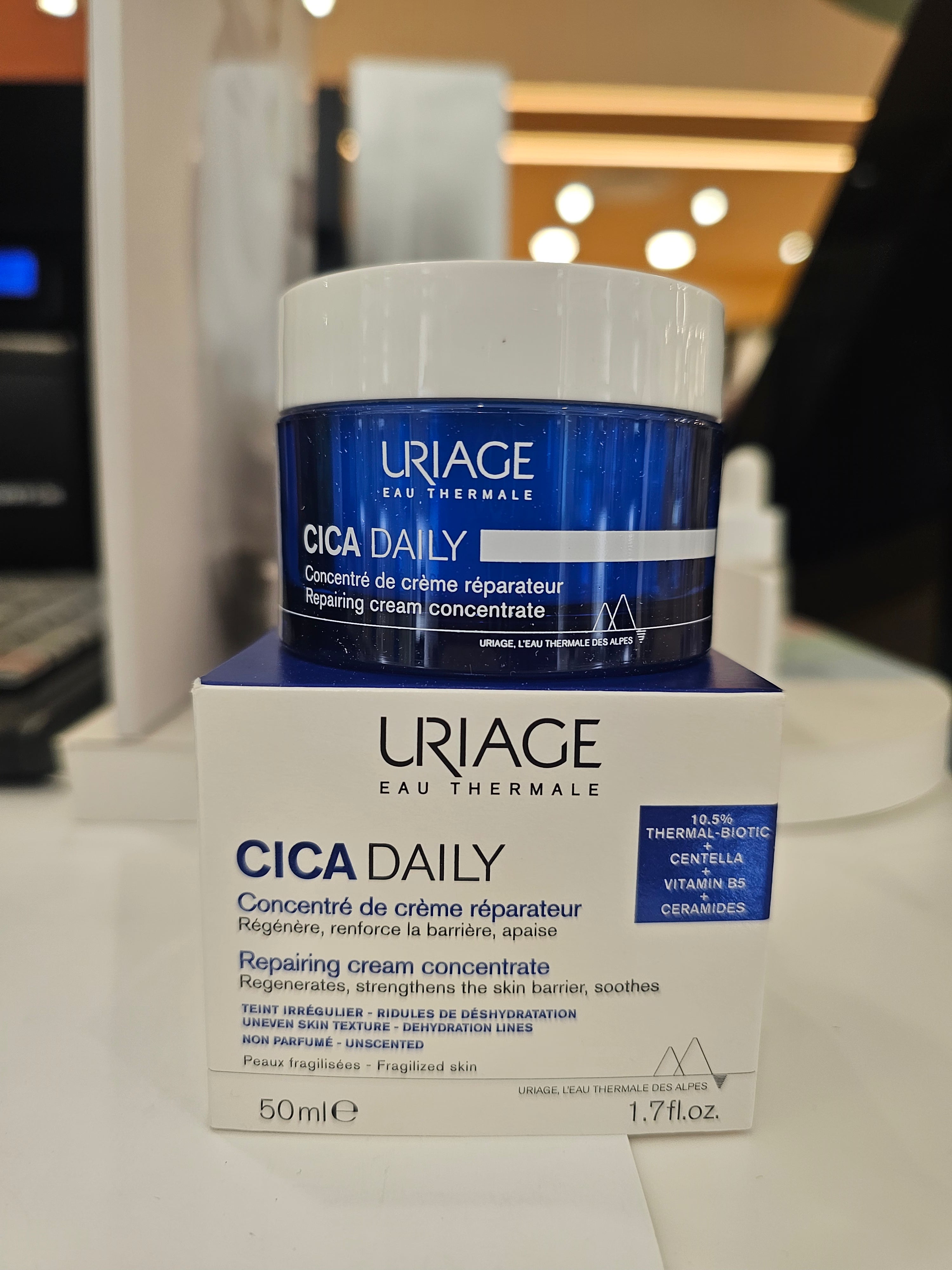 Cica Daily Crema viso riparatrice Uriage