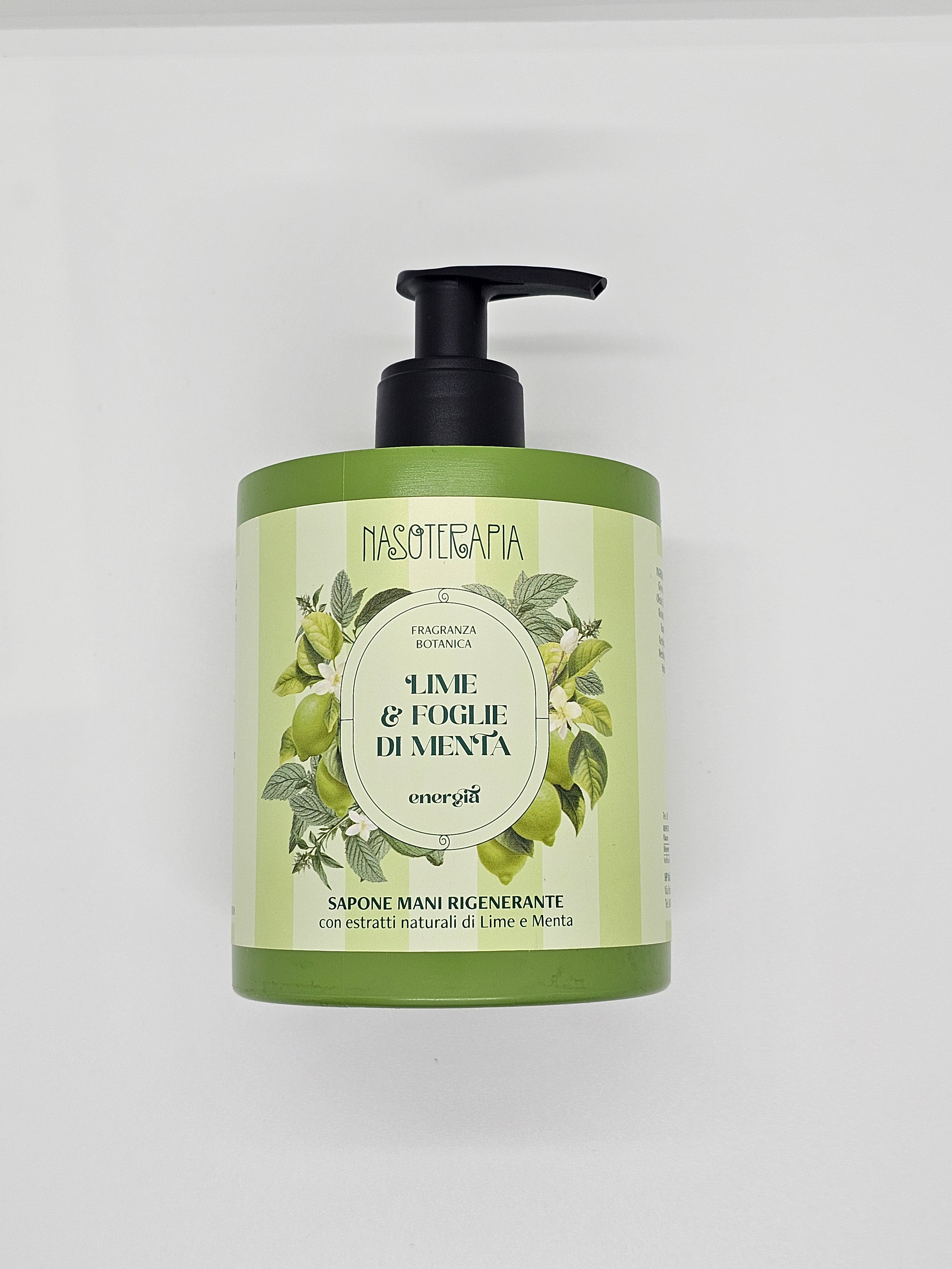 Lime e menta - Sapone mani rigenerante Nasoterapia