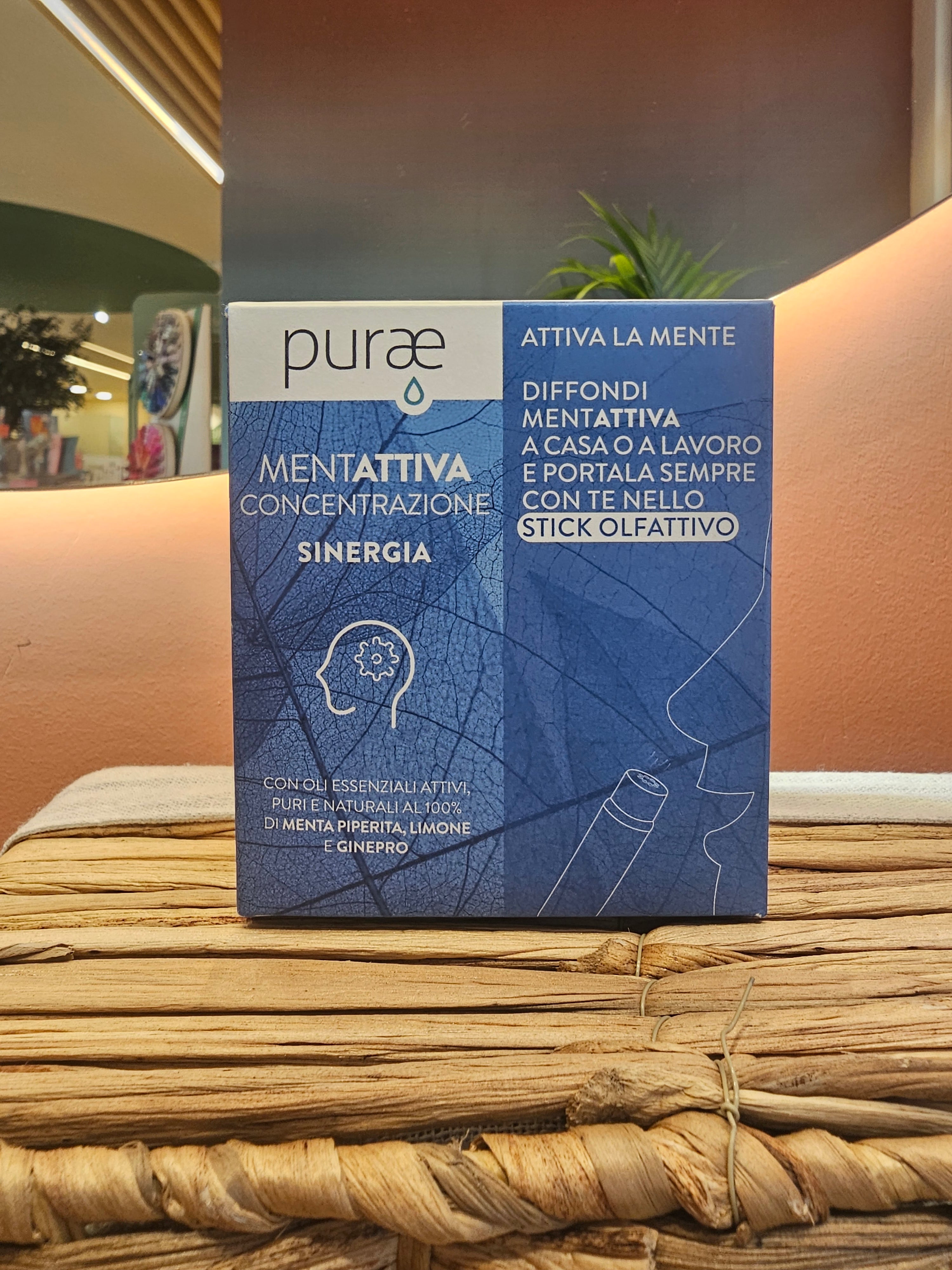 Sinergia MentAttiva – Oli Essenziali + stick olfattivo Purae