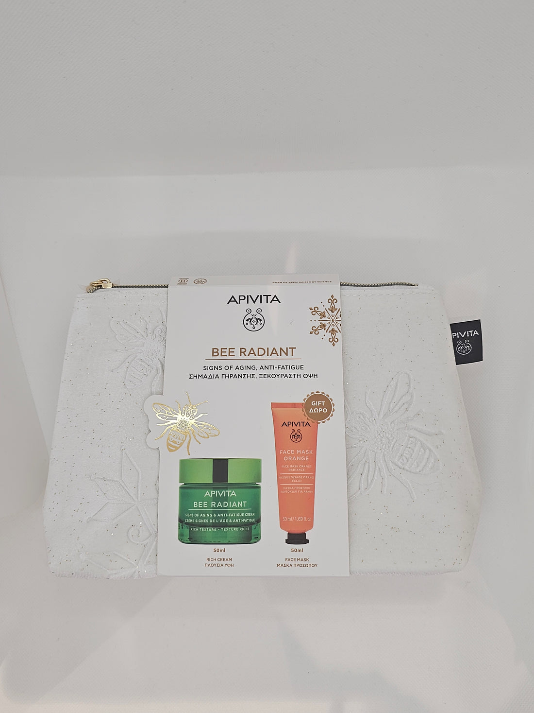 Cofanetto Regalo Bee Radiant - Texture leggera - Apivita