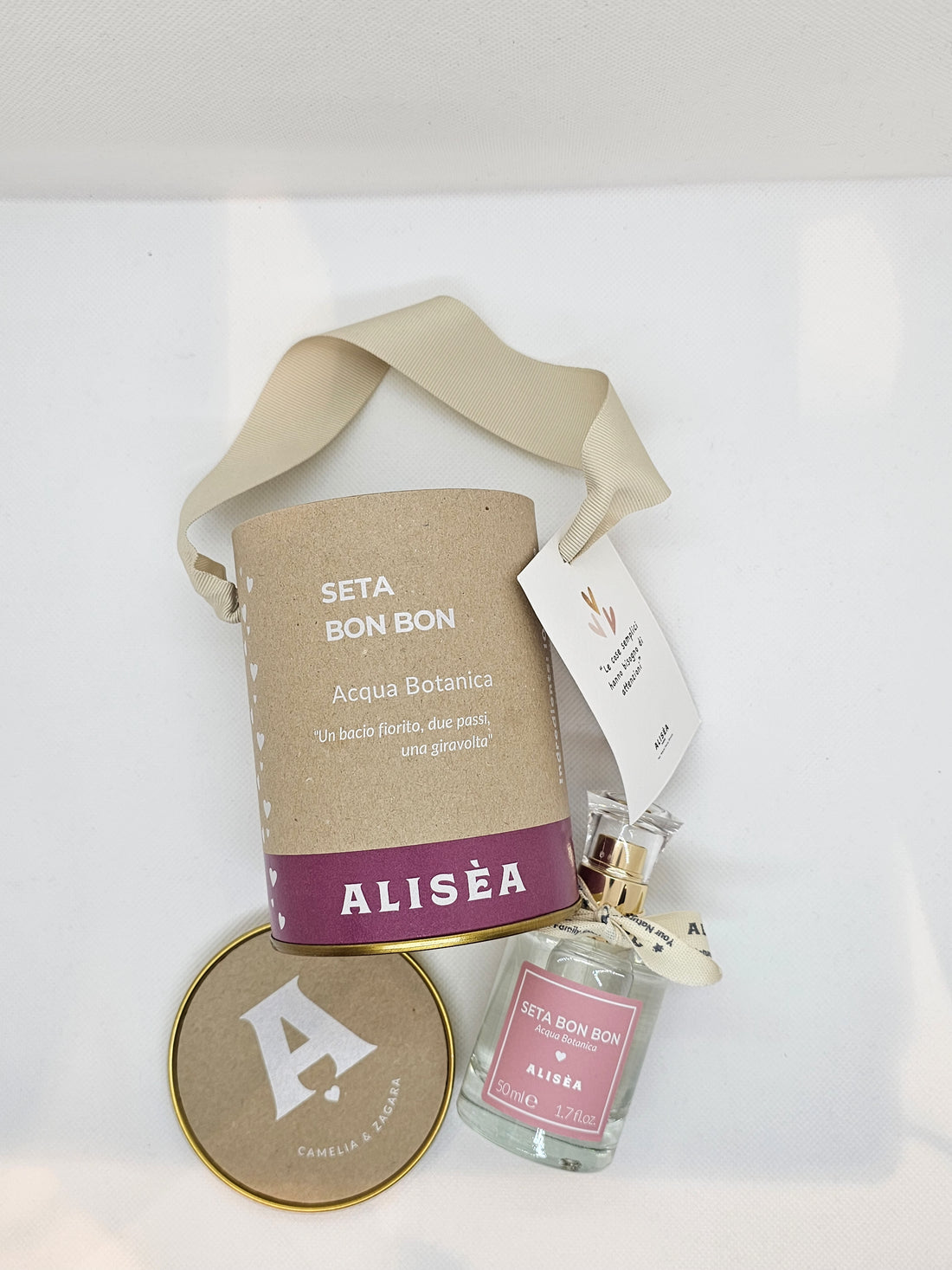 Acqua profumata botanica Alisea Parma - Seta Bon Bon