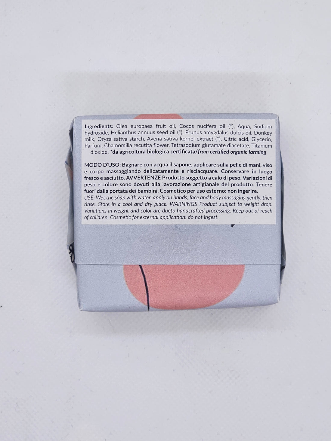 Sapone naturale Alisea Parma - BiancoLatte