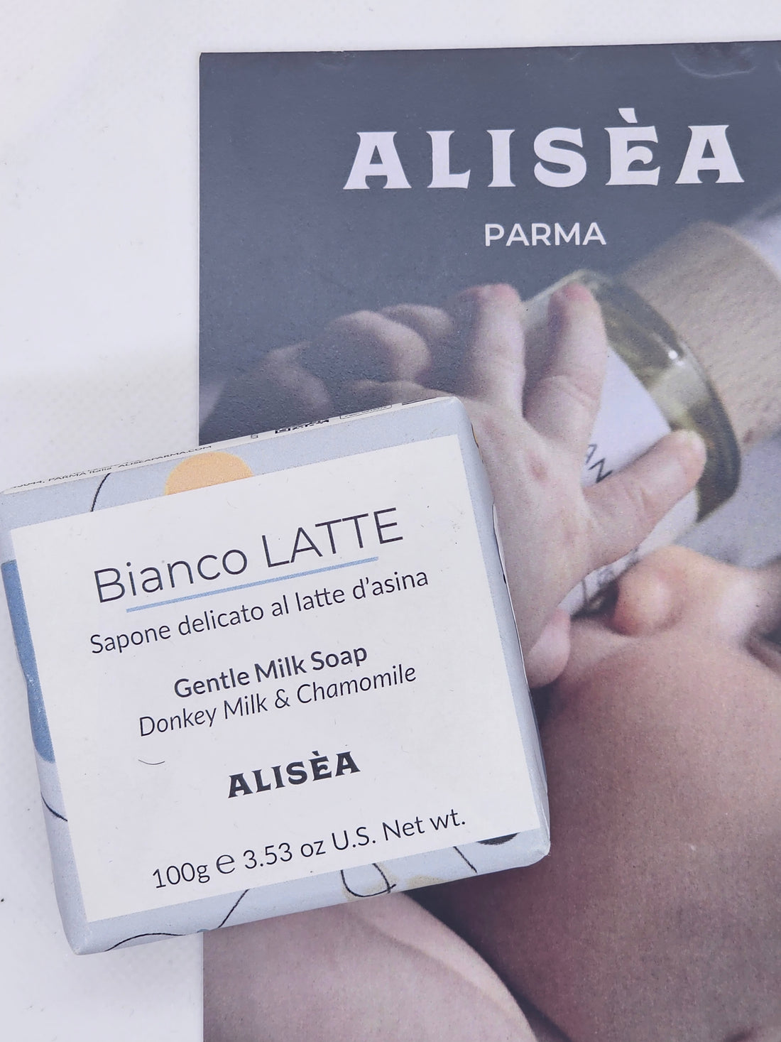 Sapone naturale Alisea Parma - BiancoLatte