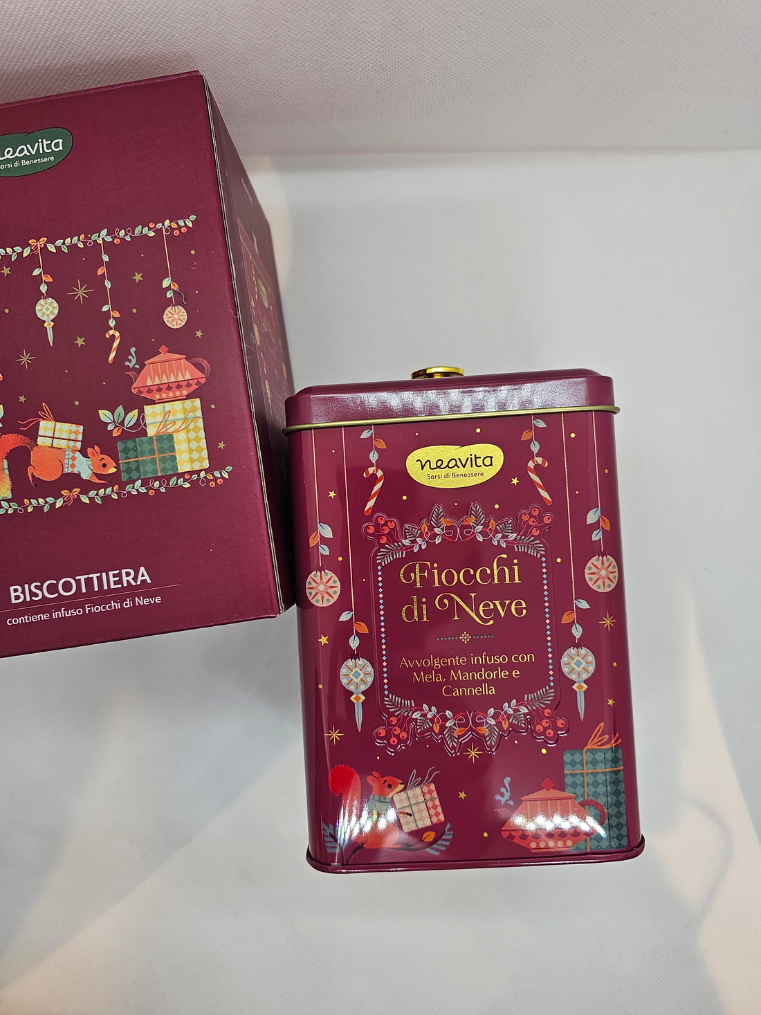 Biscottiera di Natale Christmas Infusion 2025 Neavita