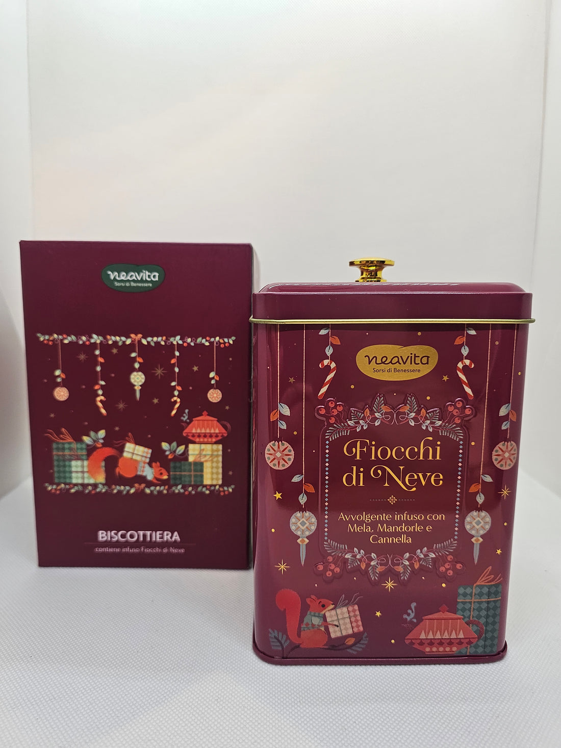 Biscottiera di Natale Christmas Infusion 2025 Neavita