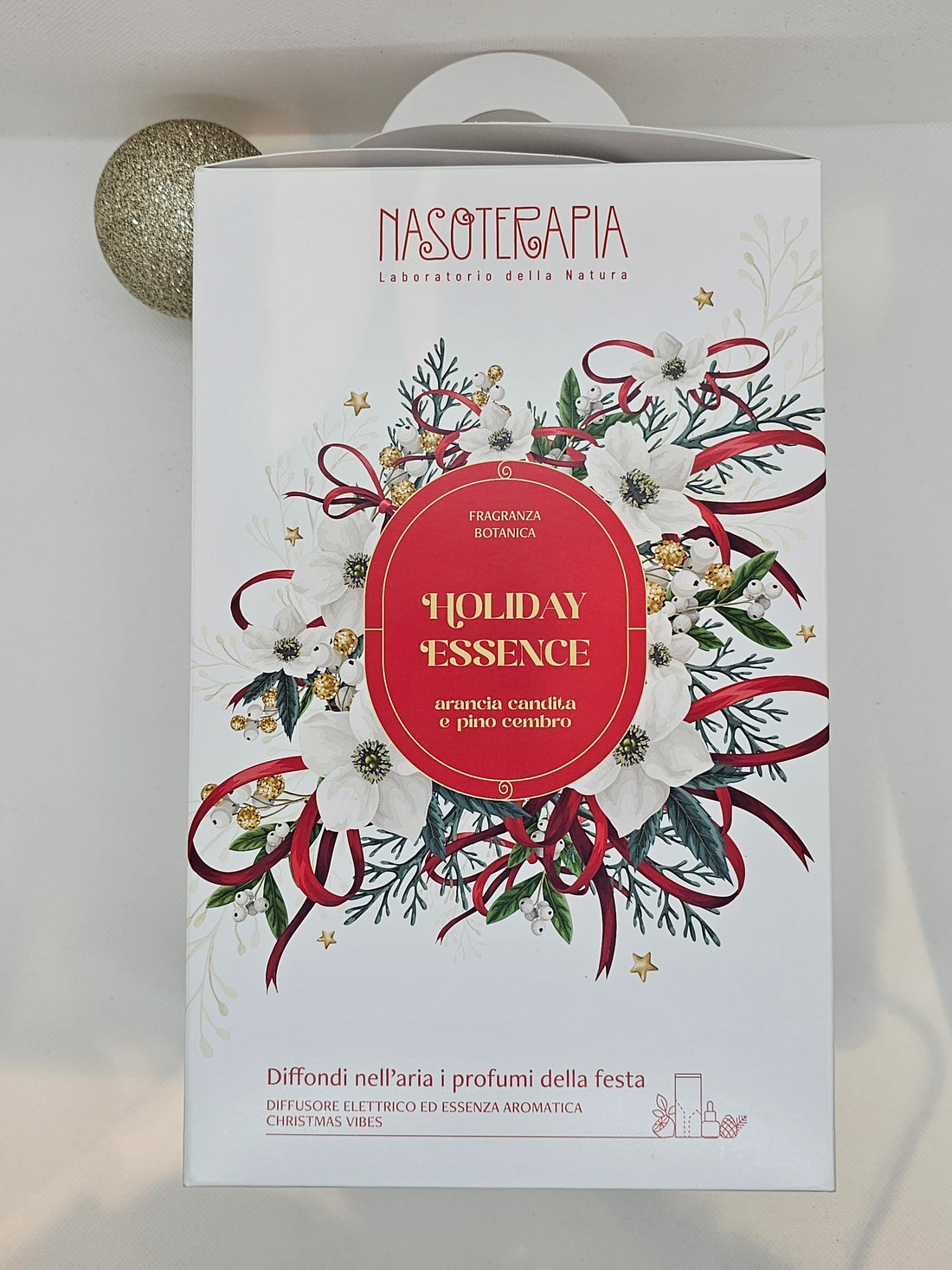 Kit Holiday Essence con diffusore elettrico Christmas Town ed essenza Christmas Vibes Nasoterapia