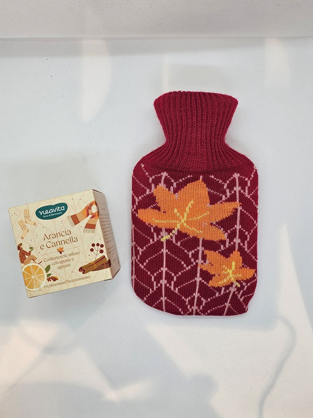 Cofanetto Warmy Tea – Infuso e Boule per l’Acqua Calda Neavita