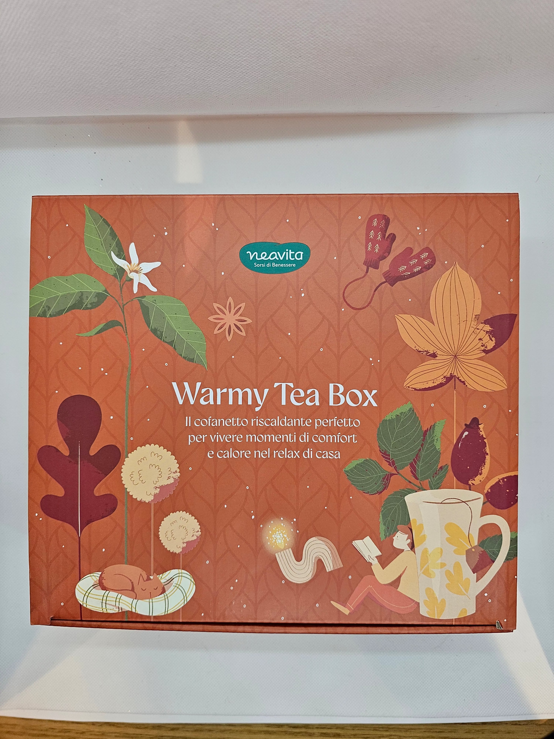 Cofanetto Warmy Tea – Infuso e Boule per l’Acqua Calda Neavita