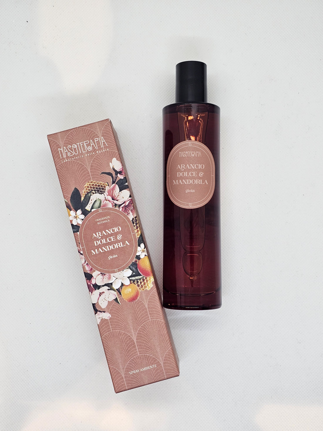 Spray ambiente e tessuti Nasoterapia Arancio Dolce e Mandorla