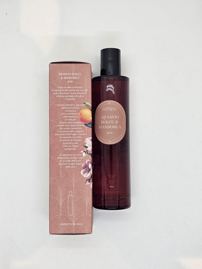 Spray ambiente e tessuti Nasoterapia Arancio Dolce e Mandorla