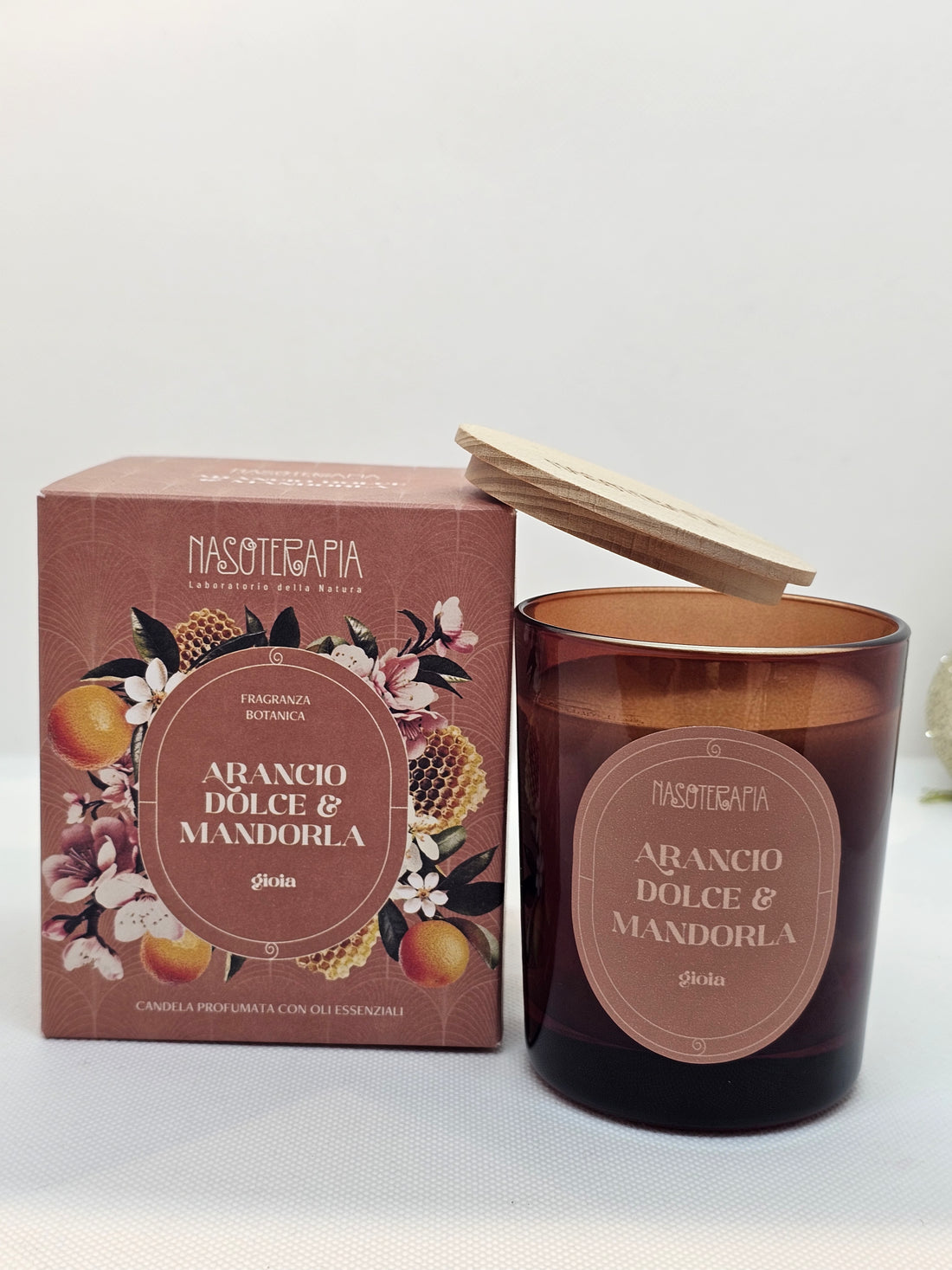 Candela Nasoterapia Arancio Dolce e Mandorla