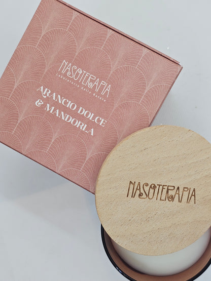 Candela Nasoterapia Arancio Dolce e Mandorla