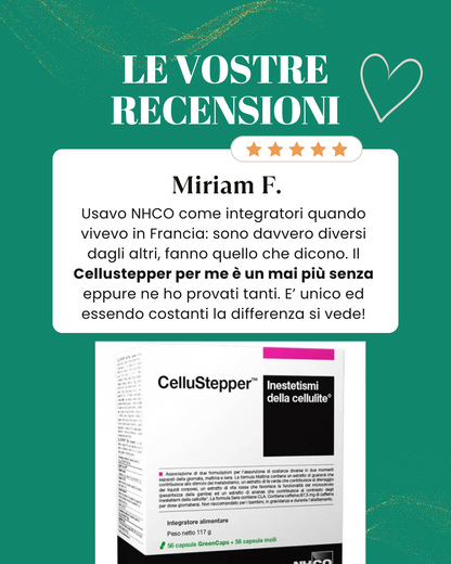 NHCO Cellustepper  – Integratore per contrastare la cellulite