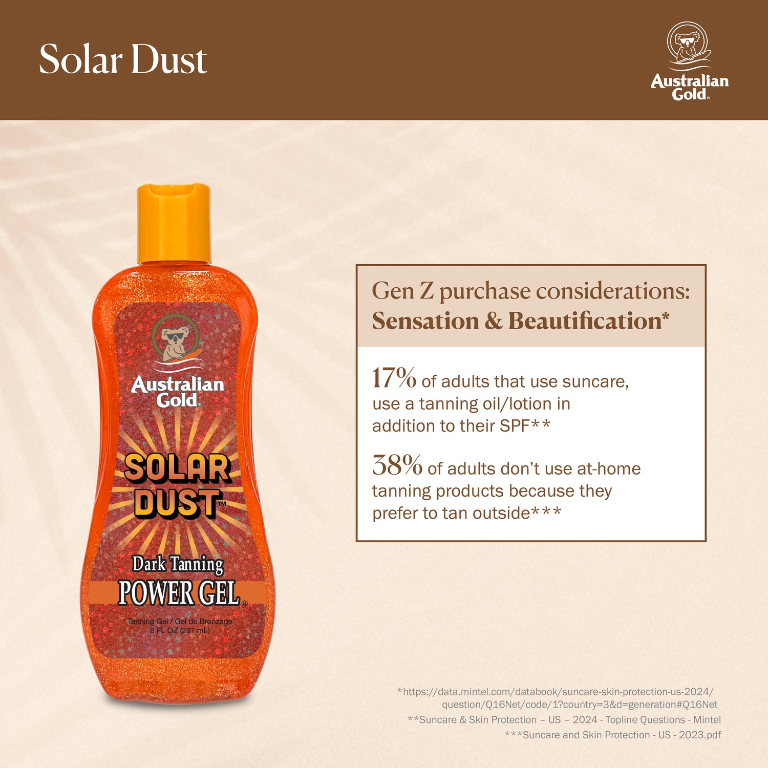 Solar dust - Australian Gold
