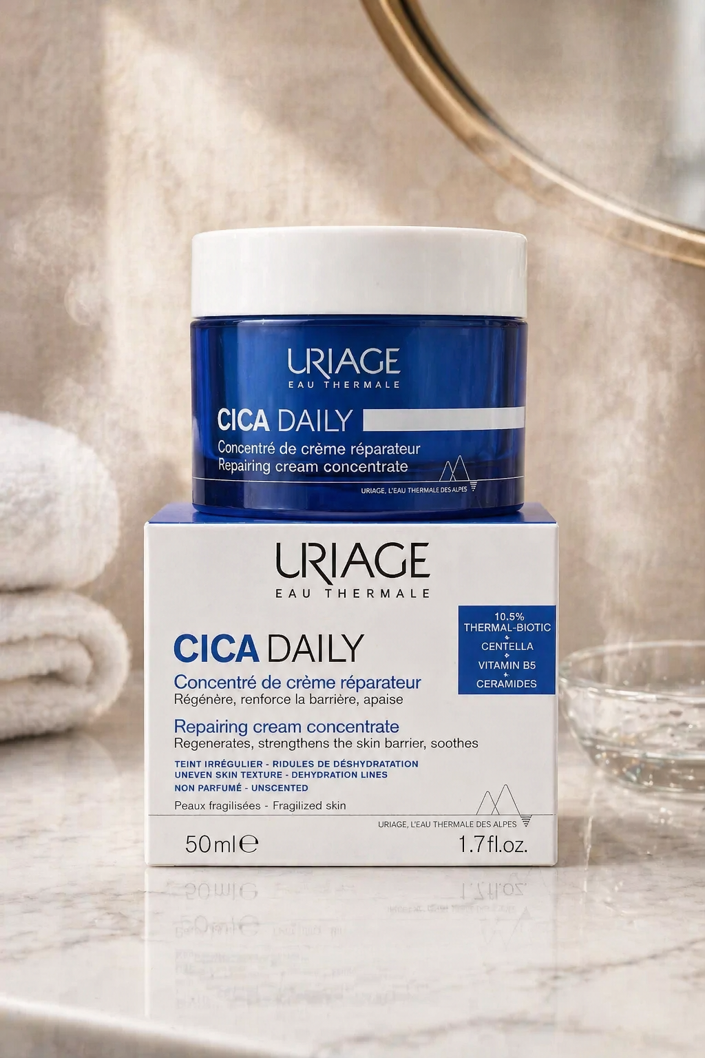 Cica Daily Crema viso riparatrice Uriage