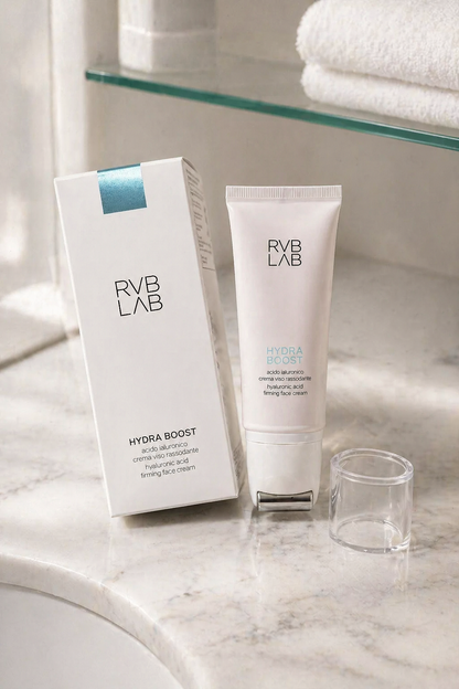 Hydra Boost Crema Viso Rassodante RVB LAB con Guasha integrato