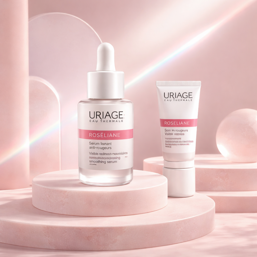 Uriage Roséliane Siero Correttore Anti-Rossori + crema