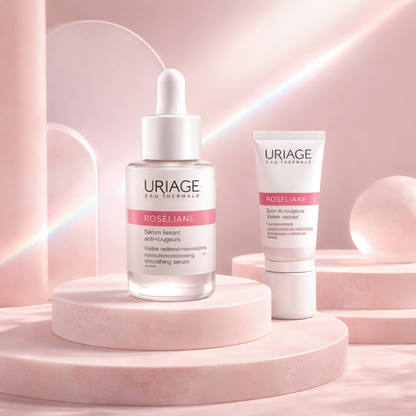 Uriage Roséliane Siero Correttore Anti-Rossori + crema