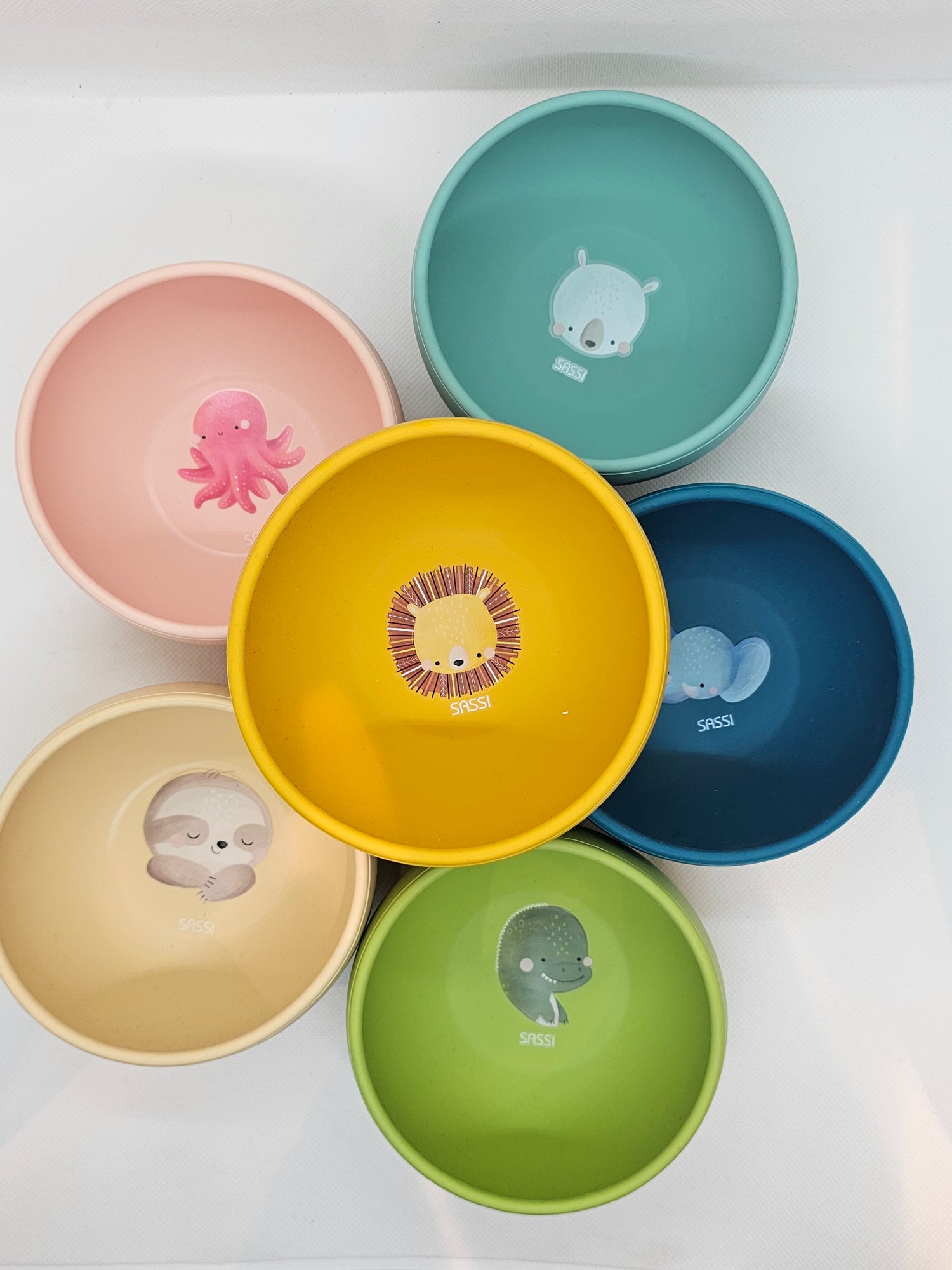 Ciotola in silicone con ventosa - vari personaggi