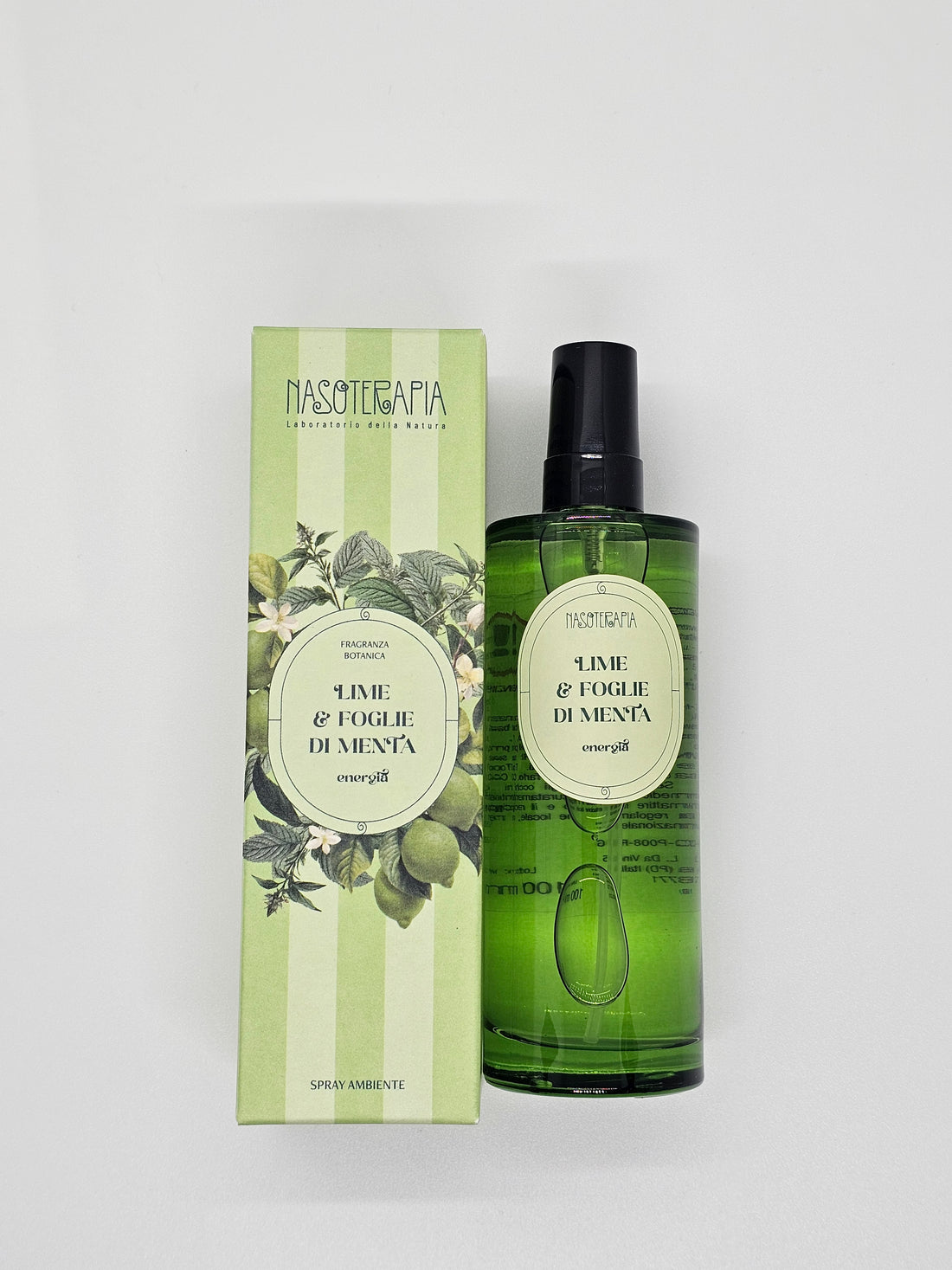 Lime e Foglie di Menta - spray ambiente Nasoterapia