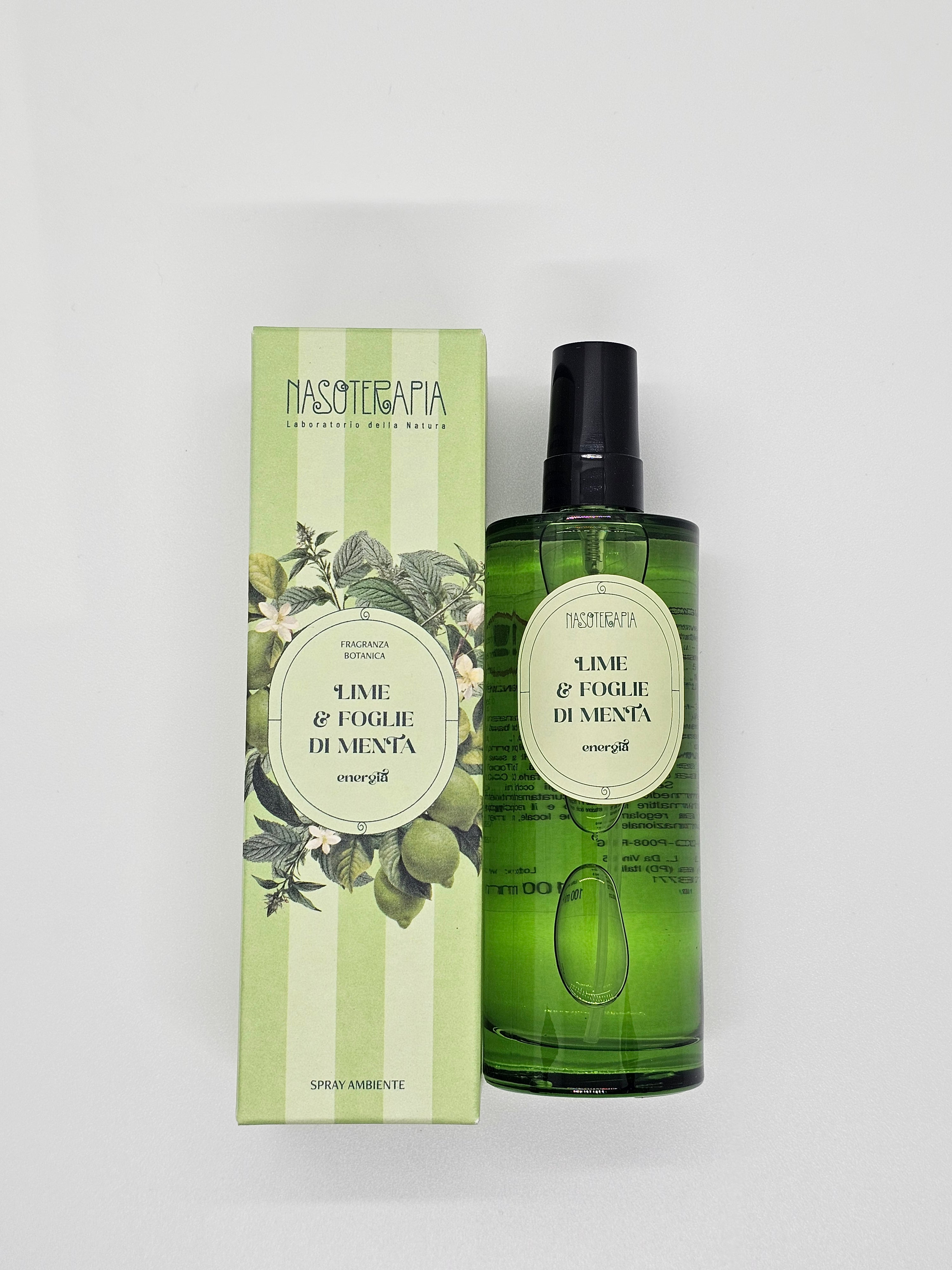 Lime e Foglie di Menta - spray ambiente Nasoterapia