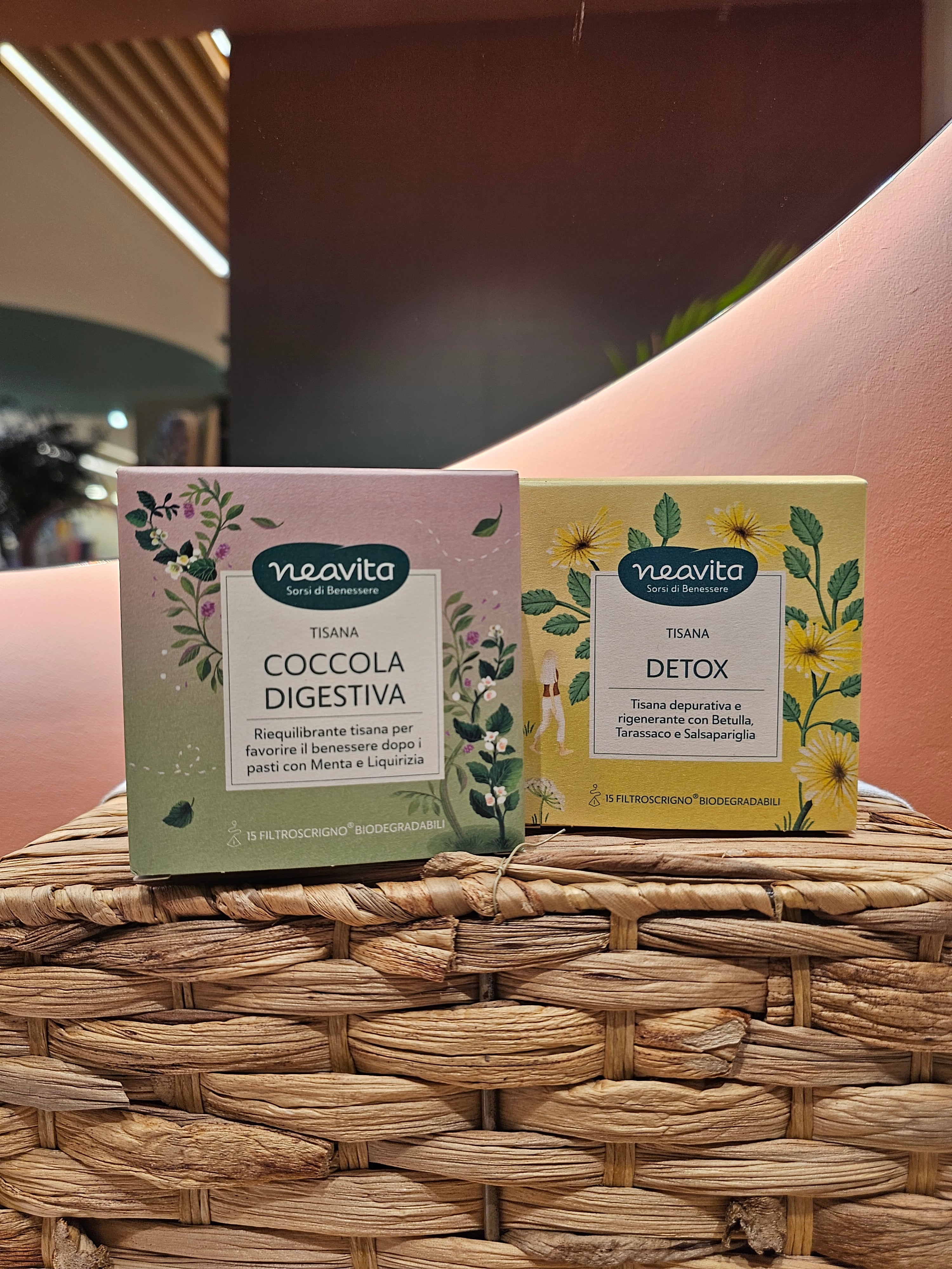 Kit Tisane Coccola digestiva e Detox - Neavita