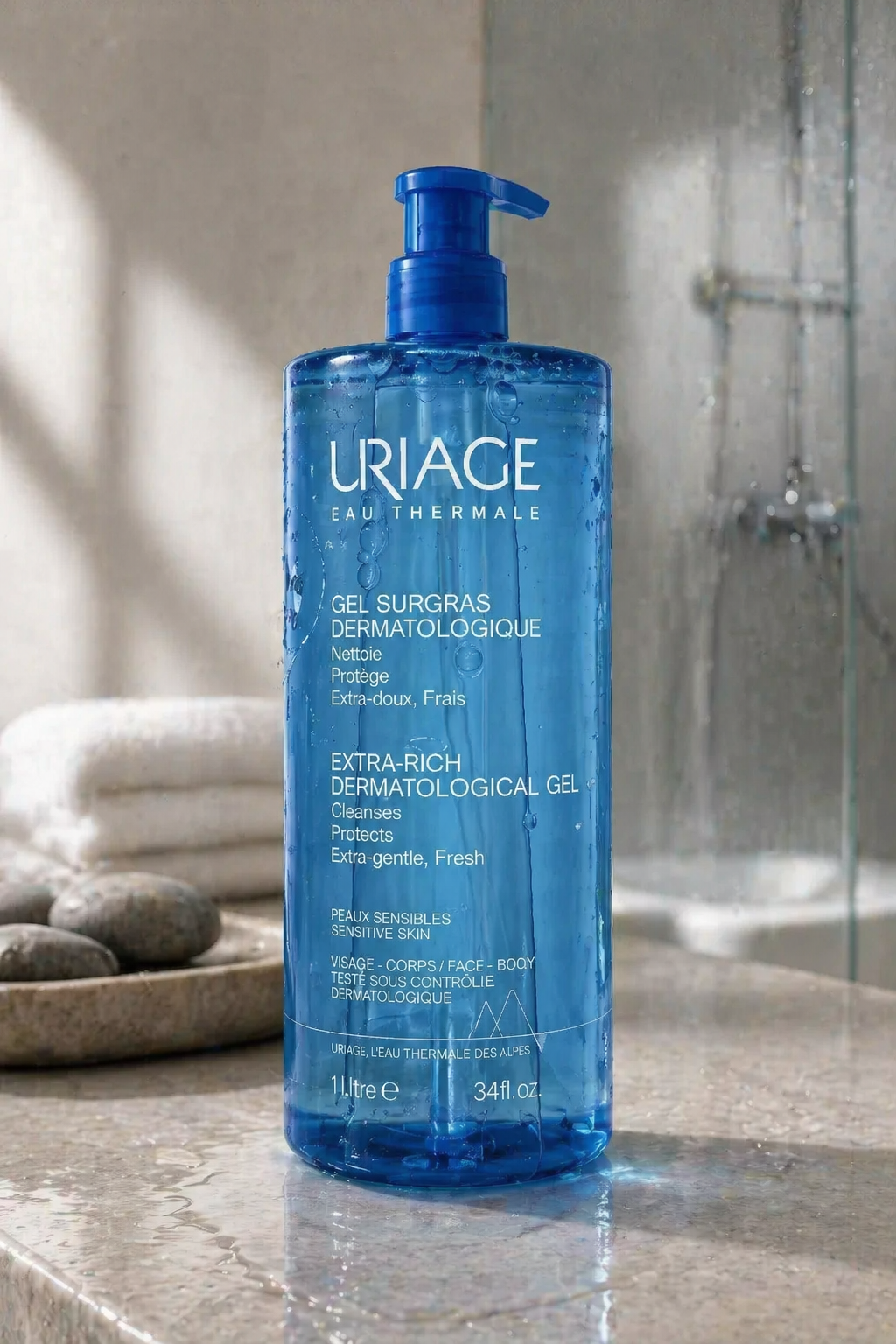 Gel Dermatologico Lavante Viso e Corpo  – Uriage