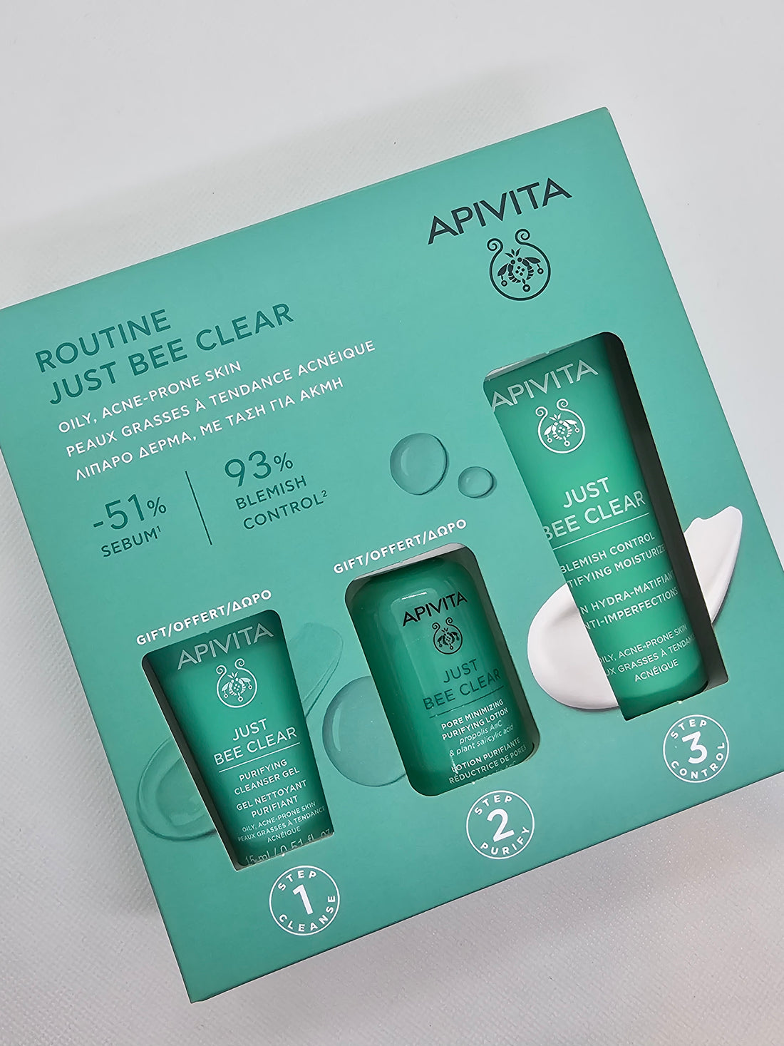 Just bee Clear - kit viso Apivita