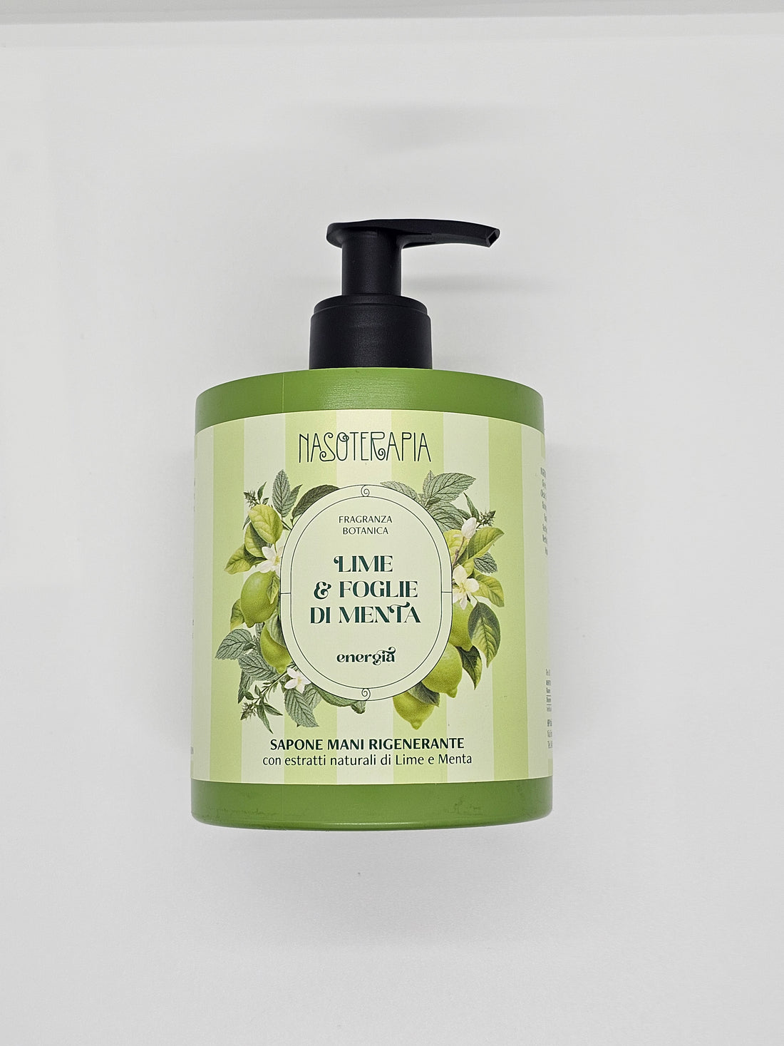 Lime e menta - Sapone mani rigenerante Nasoterapia