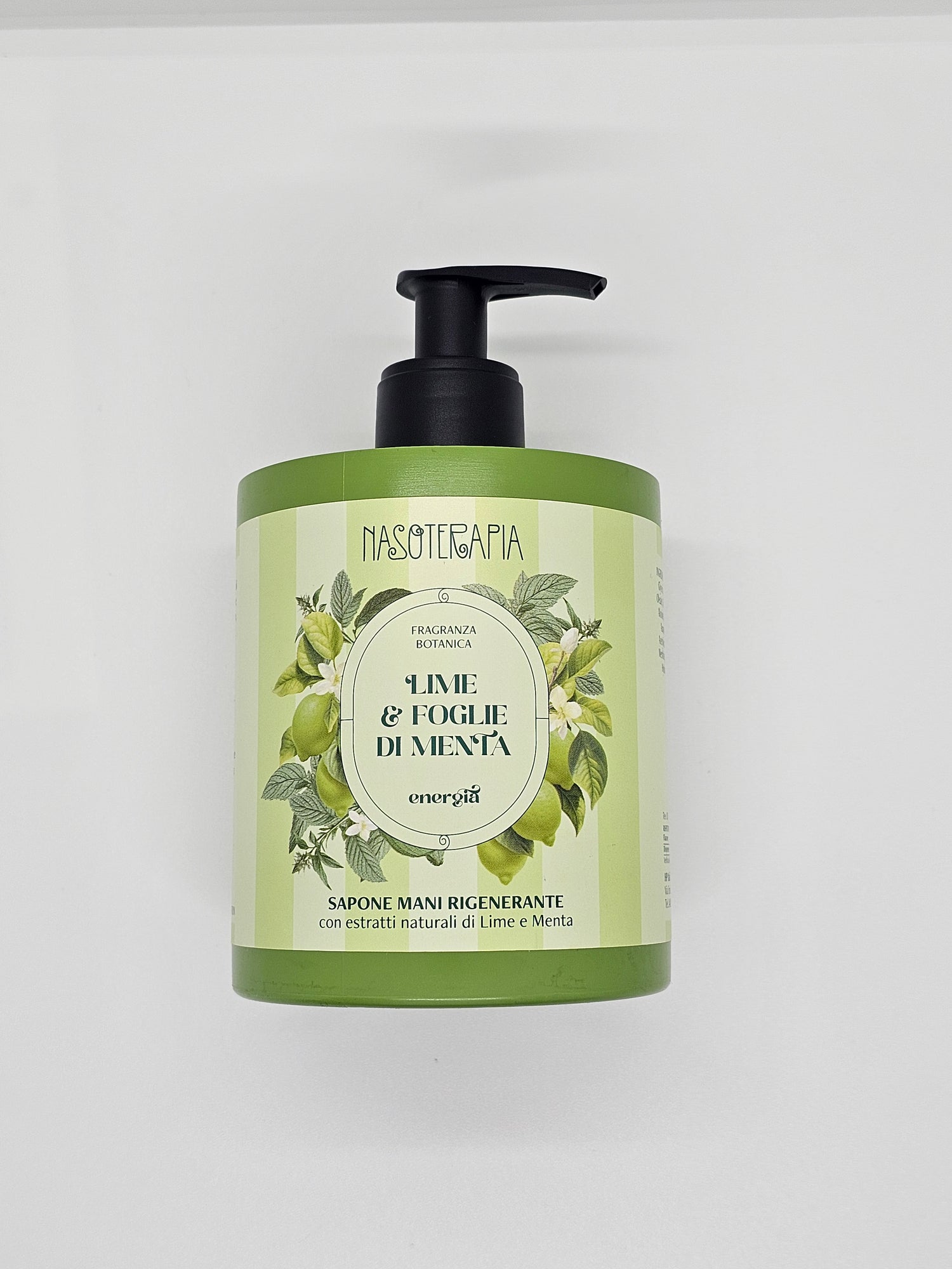 Lime e menta - Sapone mani rigenerante Nasoterapia