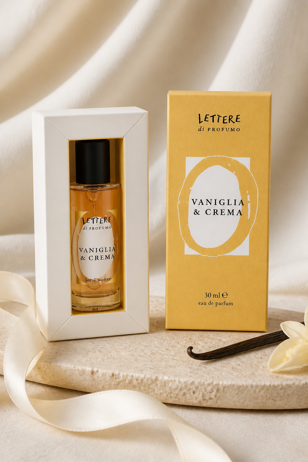 Eau de Parfum Vaniglia e Crema Lettere di Profumo