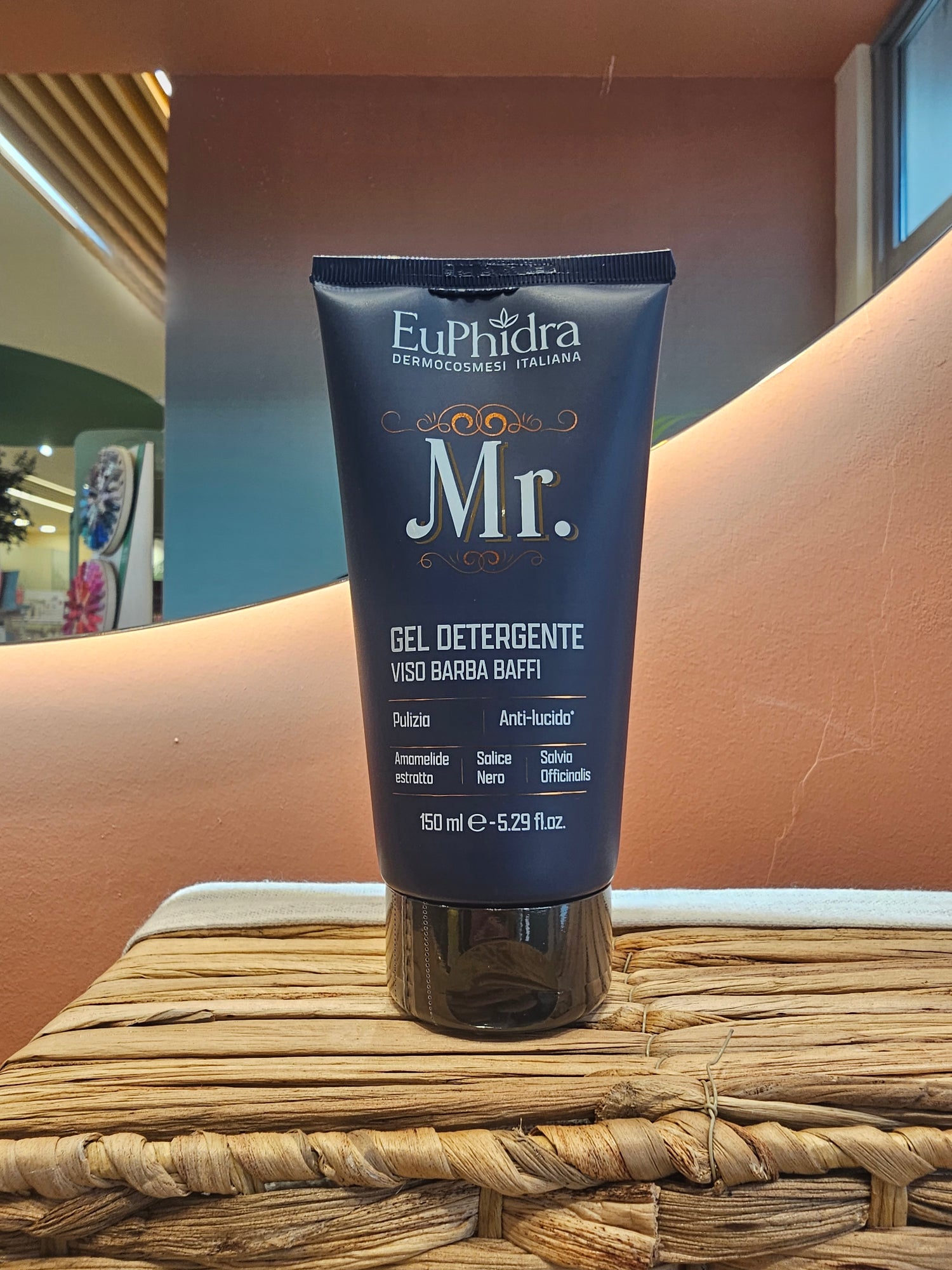 Mr Figaro - Gel detergente viso barba e baffi Euphidra
