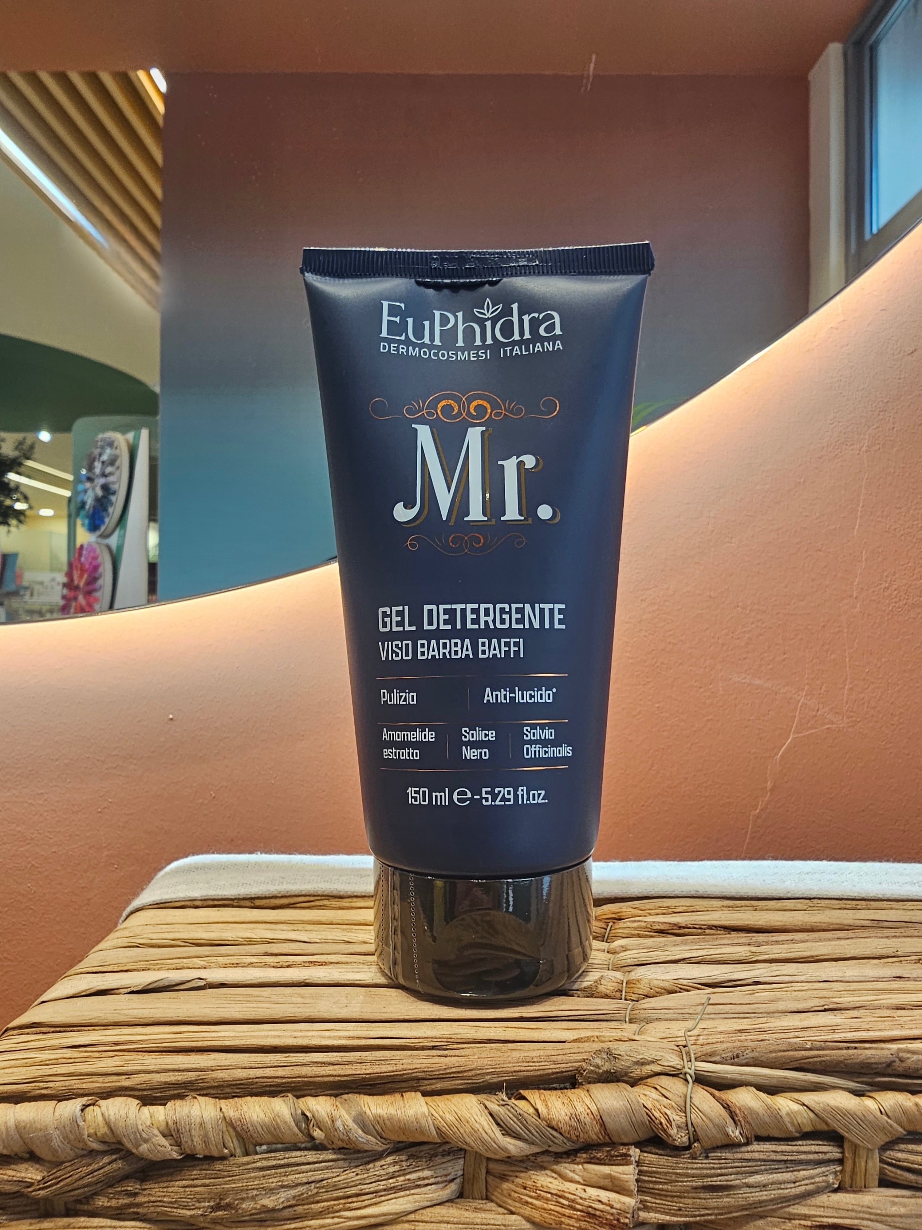 Mr Figaro - Gel detergente viso barba e baffi Euphidra